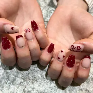 ネイル アクリルスカルプ𓆈 RounGe町田店のネイルデザイン