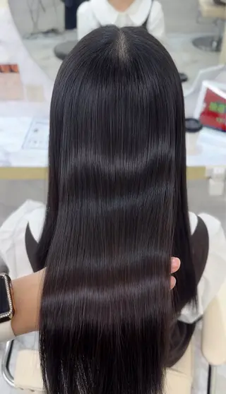 ロング mako 韓国ヘア 🇰🇷まつパのヘアスタイル