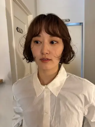 ショート パーマ kai🐇今泉 Musiiikのヘアスタイル