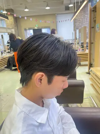 メンズ レイヤーカット メンズカット坂本翔のヘアスタイル