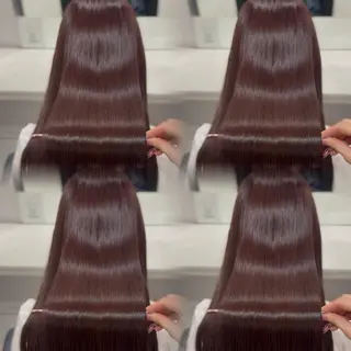 ロング カラー 🦋REISA🦋 エクステ×ハイトーンのヘアスタイル