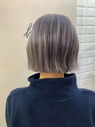 ショート カラー hubhair レイヤー/透明感のヘアスタイル