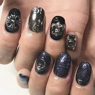 ネイル 渋谷/チップ長さ出し 👑アプレgel-xのネイルデザイン