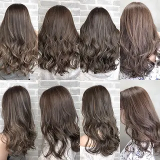 セミロング カラー 【透明感、艶髪】西村 有司のヘアスタイル