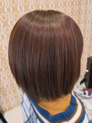 ショート EARTH水沢店 さとうせいなのヘアスタイル