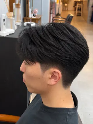 ショート パーマ メンズ 店長⚜️メンズカット パーマ⚜️則次亮哉のヘアスタイル