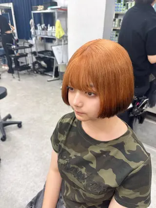 ロング 透明感×ワインレッド 🍒𝐘𝐮𝐤𝐚のヘアスタイル