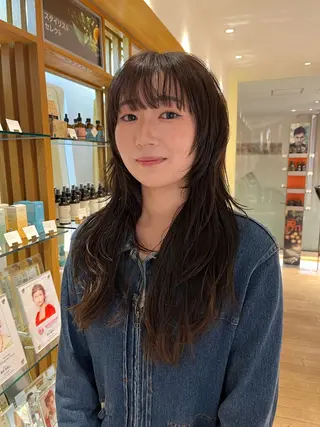 ロング 河原林 拓己のヘアスタイル