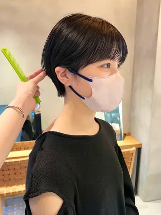 ショート 三浦 れいやのヘアスタイル