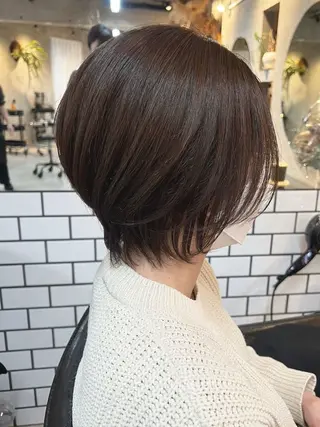 ショート カラー 内藤　宏紀 tidasmileのヘアスタイル