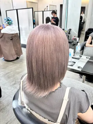 ショート カラー 🌷艶感カラー🌷 富施 優花のヘアスタイル