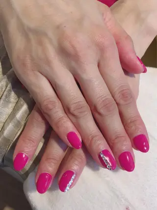 ネイル ビジューバイアクイユ ネイルズ 東中野店のネイルデザイン