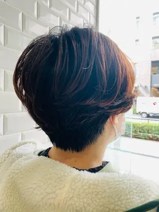 ショート パーマ appiis 柳田葵　横浜のヘアスタイル