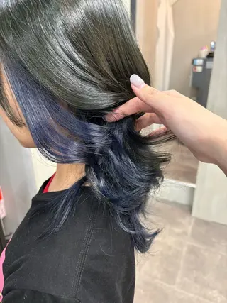 セミロング カラー ALLEN hair /まなのヘアスタイル