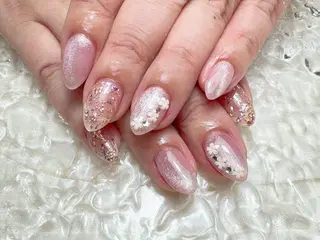 ネイル マジック ミラーのネイルデザイン