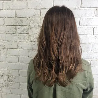 セミロング カラー welring hair salonのヘアスタイル