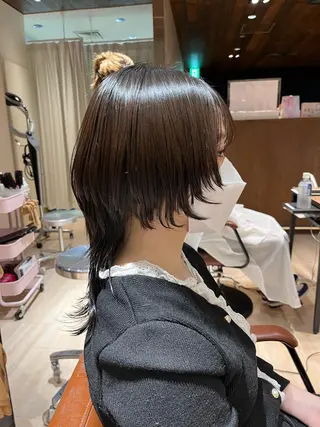 セミロング 赤羽今日子/レイヤー /盛れる顔まわりのヘアスタイル