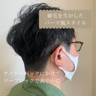ショート メンズ Hair&Cafe Matty’sのヘアスタイル