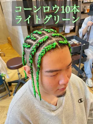 ヘアアレンジ メンズ エクステ指名No.1 【店長】橘田のヘアスタイル