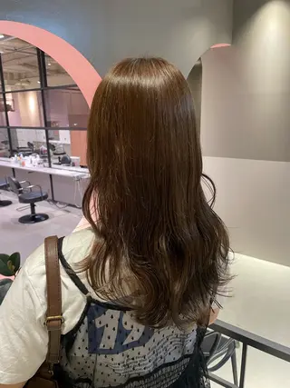 ロング カラー ないとう ゆうかのヘアスタイル