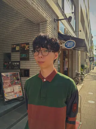 パーマ メンズ UMM daichi メンズパーマのヘアスタイル