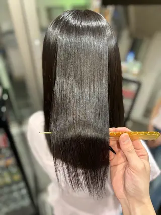 セミロング GO GOOD.髪質 改善艶カラー小宮拓海のヘアスタイル