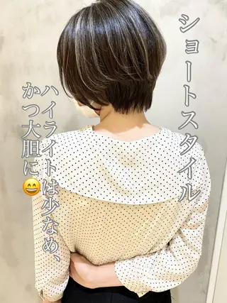 ショート 夜23時まで予約🉑 reverieあきらのヘアスタイル
