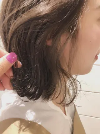 ミディアム カラー 🍊新宿南口🍊 ERINAのヘアスタイル