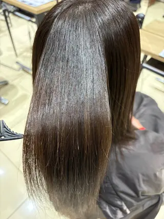 ロング 加藤 優輝のヘアスタイル