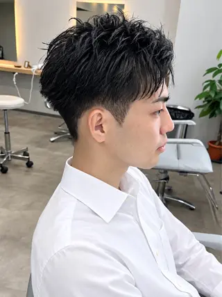 メンズ 保立メンズカット 船橋駅メンズパーマのヘアスタイル