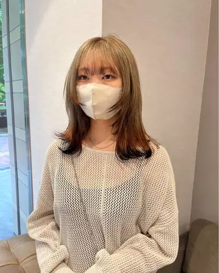 カラー メンズ特化 タメイシのヘアスタイル