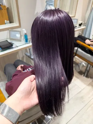 セミロング 渡邉 まどかのヘアスタイル