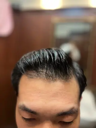 ミディアム パーマ 宮崎 陽樹のヘアスタイル