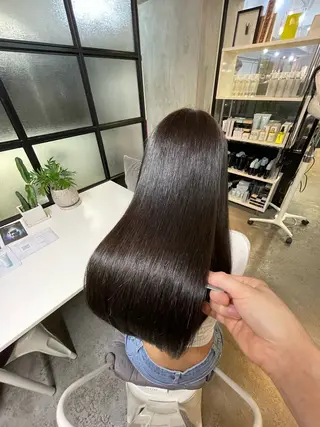 ロング 髪質改善/美髪矯正 🪼土屋そーたのヘアスタイル