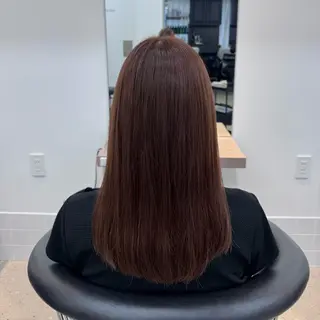 ロング カラー 内田 愛莉のヘアスタイル
