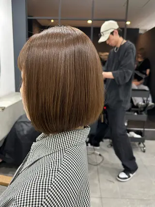 ミディアム カラー シガ ミクトのヘアスタイル