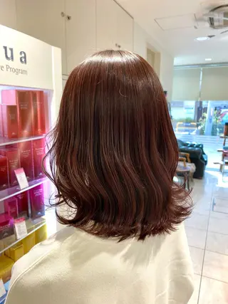 ミディアム カラー ブリーチ指名No.1 Daikiのヘアスタイル