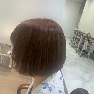 ショート 白髪染め /増田桃子のヘアスタイル
