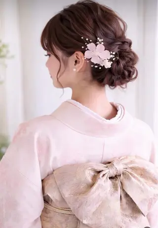 ヘアアレンジ ヘアセット着付け目黒 駅すぐ　松永香代子のその他イメージ