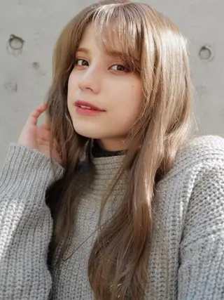 ロング カラー じょーじ ☆のヘアスタイル