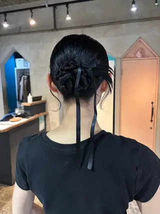 ロング ヘアアレンジ moe🎀 透明感♡似合わせのヘアスタイル
