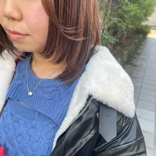 ミディアム oma 🐇saeのヘアスタイル