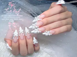 セミロング Linanail Nambaのネイルデザイン