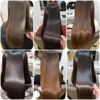 ロング カラー 髪質改善特化 ESSENCIAのヘアスタイル