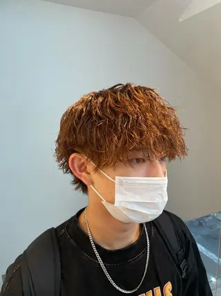 ショート カラー パーマ メンズ 🍃メンズヘア🍃 セヤシュウヘイのヘアスタイル