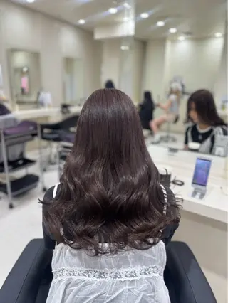ロング カラー 💕мei 透明感カラー💕のヘアスタイル