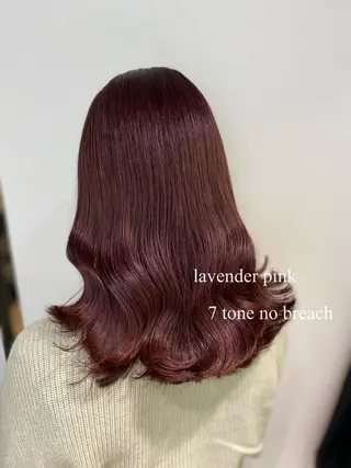 ミディアム カラー 当日予約⭕️ JUNYAのヘアスタイル