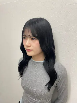 ロング カラー 色落ちまで盛れる 💟まなみのヘアスタイル