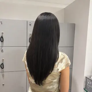 ロング カラー カラー/アレンジ/ yuzu🐈‍⬛🩶のヘアスタイル
