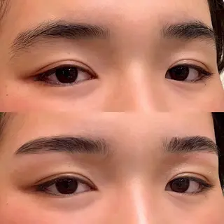アイブロウ cana 札幌レイヤースタイルのヘアスタイル